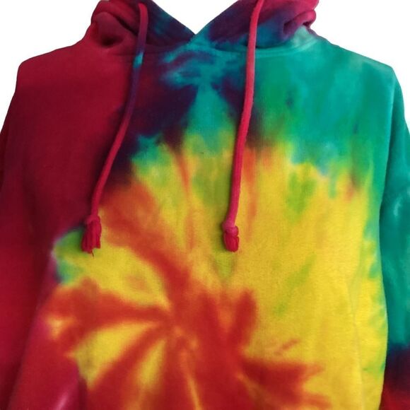 Zunie medium tie dye hoodie. 0648 - Picture 2 of 9